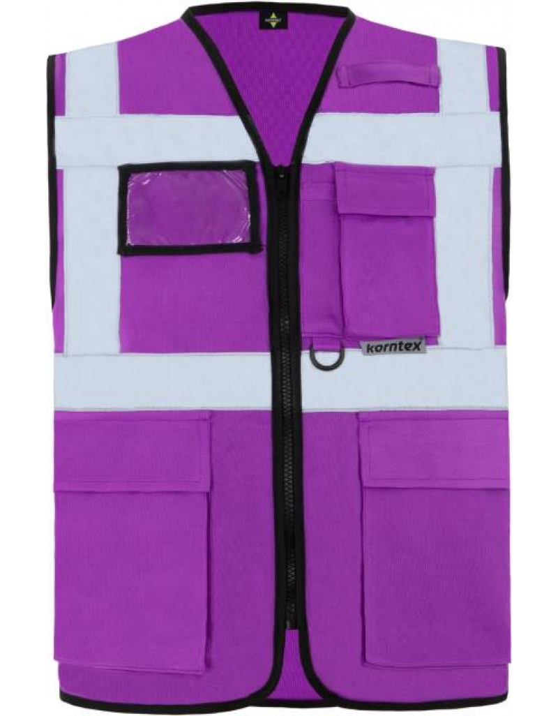 Vestă de lucru multifuncțională cu buzunare